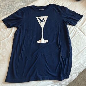 Navy Blue Graphic T-Shirt